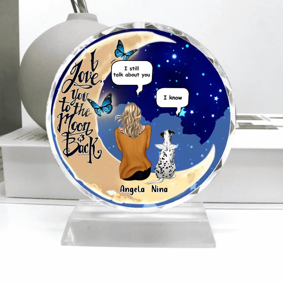 Personalized pet memorial ornament, view 8