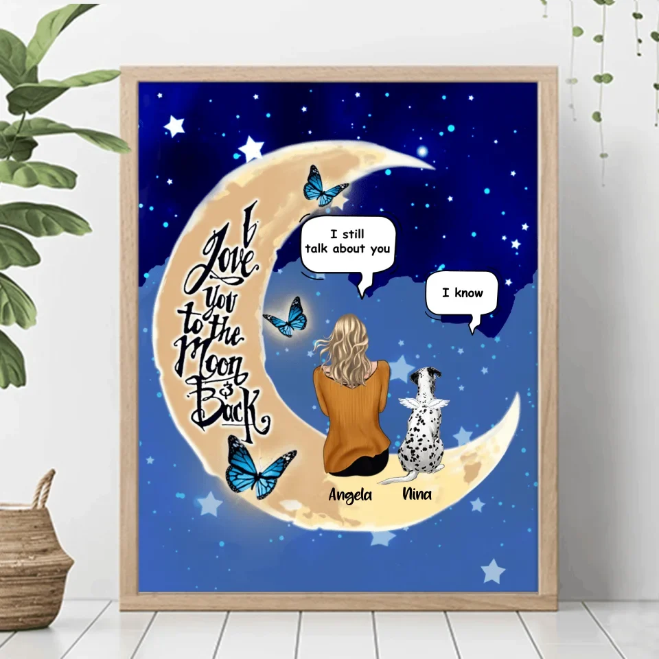 Personalized pet memorial ornament, view 4