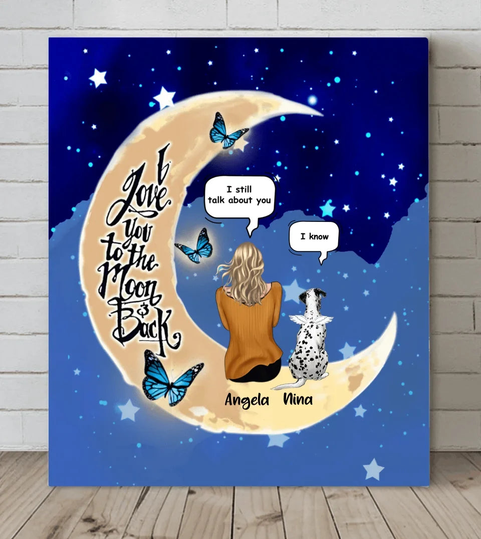 Personalized pet memorial ornament, view 6