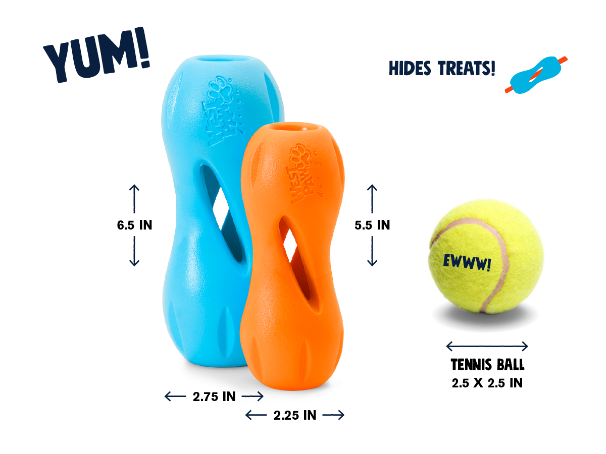 West Paw Qwizl Treat Toy for Tough Chewers, view 16