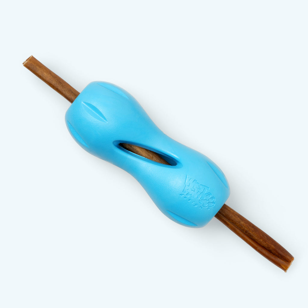 West Paw Qwizl Treat Toy for Tough Chewers, view 4