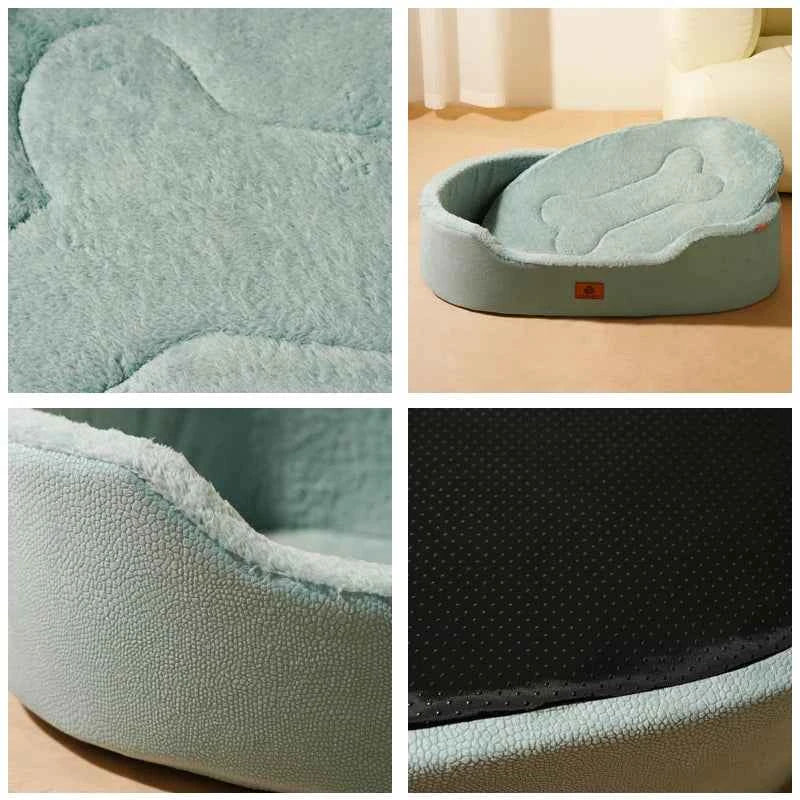 Orthopedic Waterproof Dog Sofa Bed – Winter Warm, Sizes S–XXL