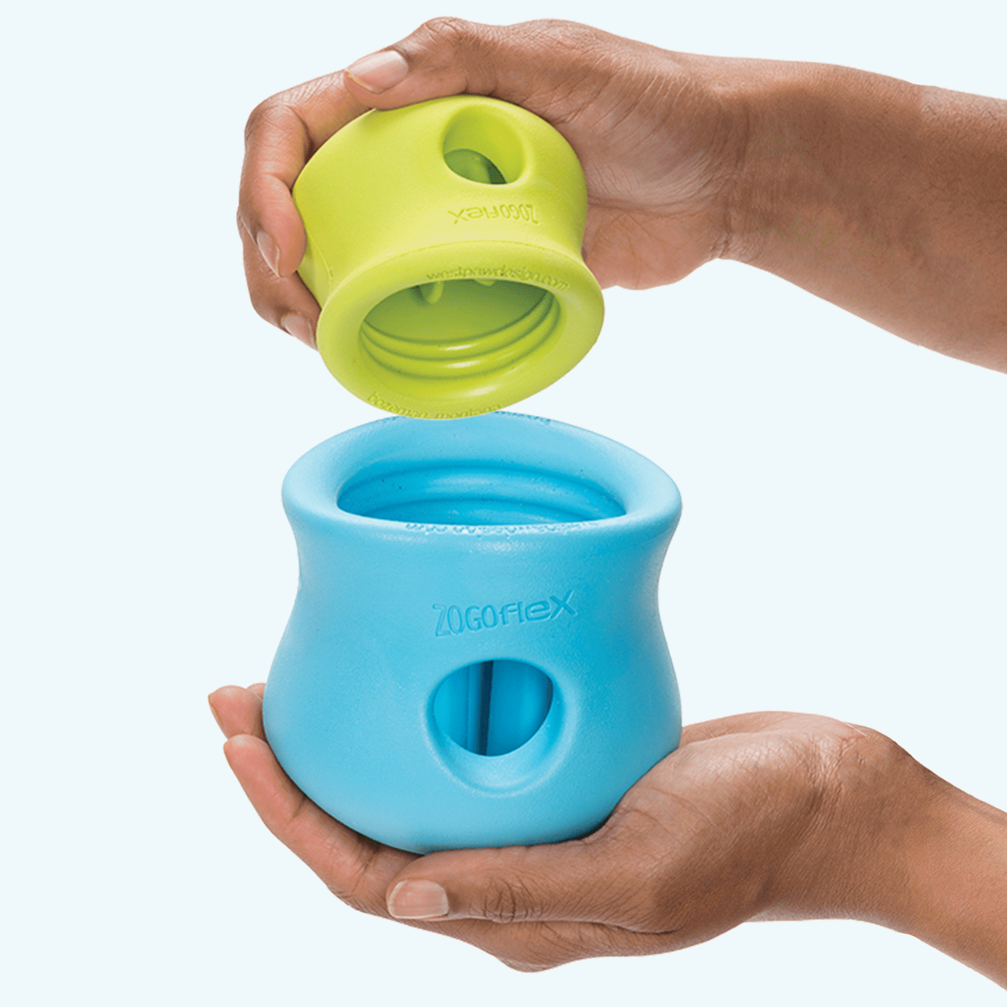 West Paw Toppl Treat-Dispensing Dog Toy, view 3