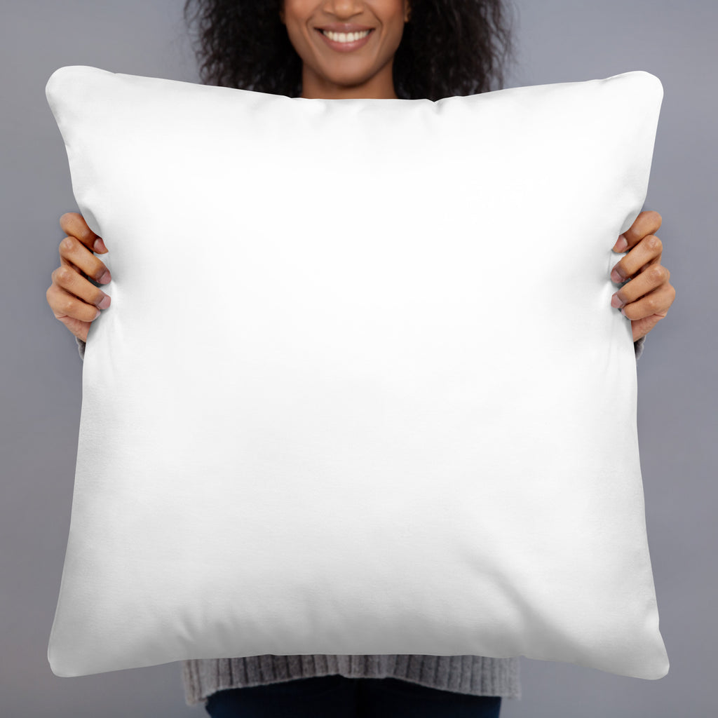 Custom watercolor pet portrait pillow, view 5