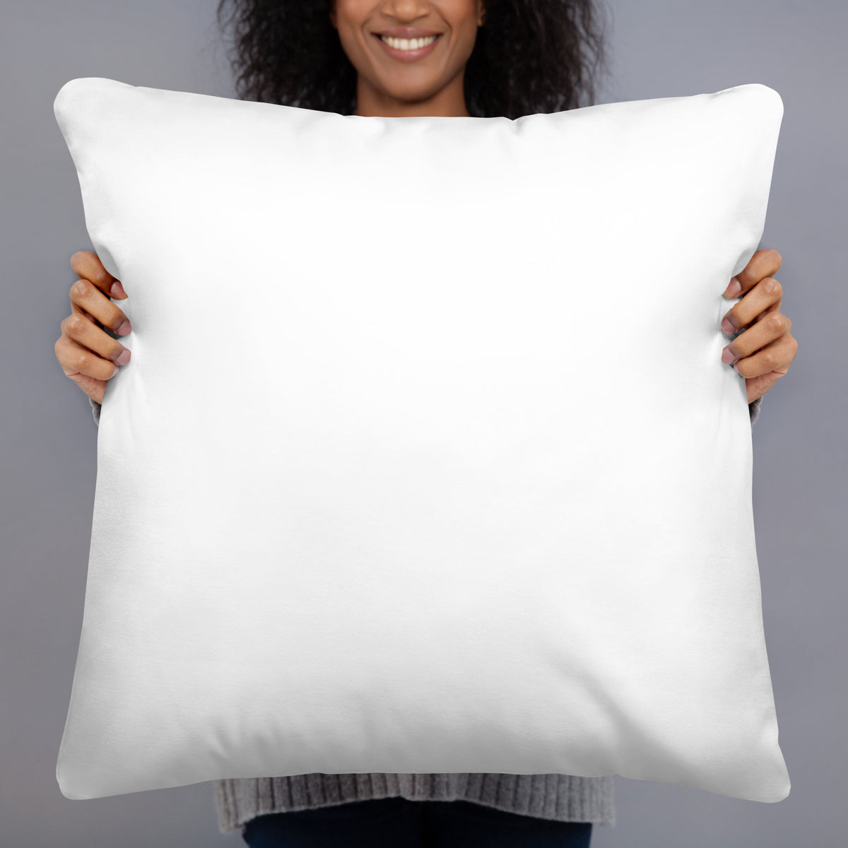 Custom watercolor pet portrait pillow, view 5