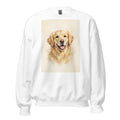 Custom watercolor pet portrait sweatshirt, view 2