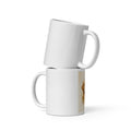 Custom watercolor pet portrait mug, view 2
